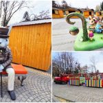 foto video agitatie in piata libertatii pregatirile pentru targul de paste pe ultima suta de metri