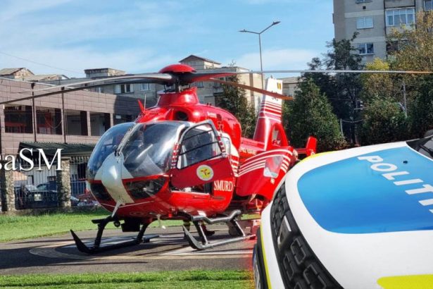 Acuzaii serioase Brbat transportat cu elicopterul SMURD Btut de Poliia Satu Mare afirm familia