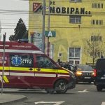 Conflict intre fost si actual in parcarea mall ului din Satu Mare in fata unui copil