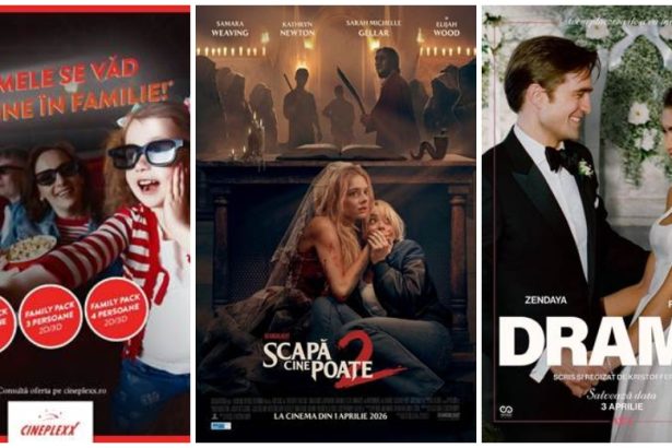 FOTO Cele mai recentes filme pot fi vizionate la Cineplexx in Shopping City Satu Mare