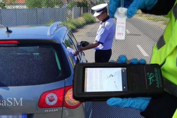 Satu Mare Un sofer aflat sub influenta drogurilor a reusit sa evite politia la prima oprire dar si a fortat norocul si a fost prins