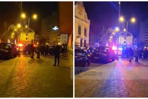 Scandal intr un club din Satu Mare un barbat a batut un client pana l a lasat inconstient