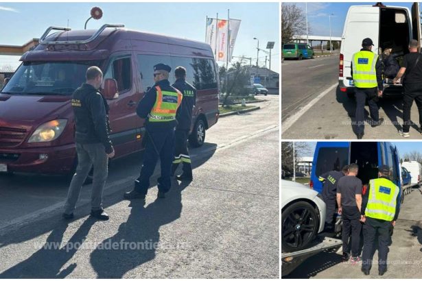 VIDEO Copil oprit la granita ucrainean cu o tona de marfa kosovar cu permis de jucarie Filtre amplificate la granita cu Ungaria