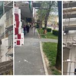 VIDEO Reabilitarea creeaza un pericol public in municipiul Satu Mare Pietonii tintii de mestri
