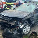 accident cu victima in tasnad un bunic de 74 de ani a parcat masina intr un cap de pod iar o alta masina in sant