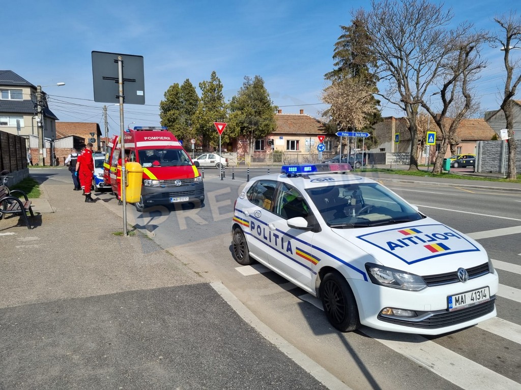 accident in municipiul satu mare biciclista de 76 de ani ranita soferul de 67 de ani a fugit