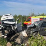 foto accident grav in judetul vecin zece persoane transportate la spital activat planul rosu