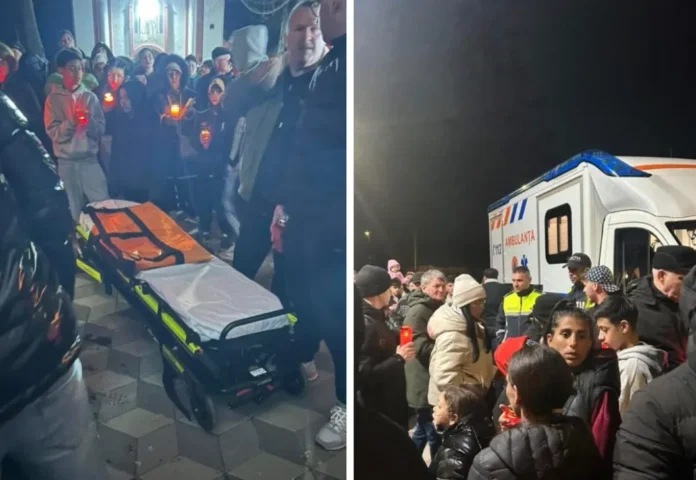 foto barbat in coma dupa ce a fost lovit de un clopot in noaptea de paste