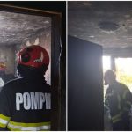 foto incendiu provocat de un copil in municipiul satu mare o persoana a fost internata la spital
