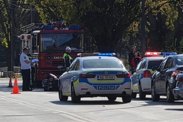 foto satmarean implicat intr un accident in judetul invecinat un barbat a fost transportat la spital