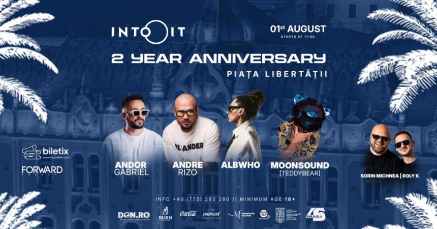 Parcul Central din Satu Mare se transforma in acest weekend INTOOIT sarbatoresc doi ani printr un eveniment deosebit
