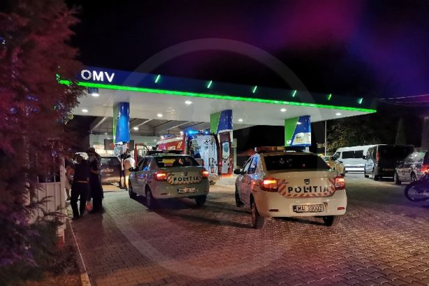 A intrat in OMV cu un BMW si a furat Fiind recidivist a fost sanctionat cu o amenda penala de 6300 de lei