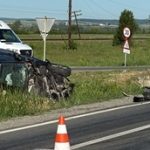 A urcat baut la volan avea aproape 29 la mie si sa rasturnat cu masina in sant