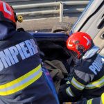 Accident in judetul Satu Mare Doua victime una dintre ele incarcerata Pompierii intervin