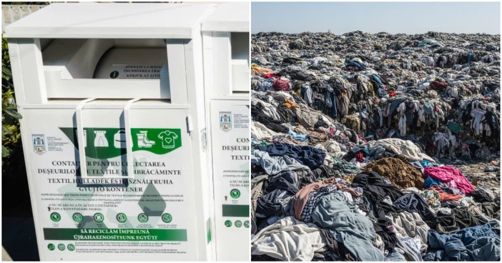 Cate tone de desuri textile au reciclat satmarenii intr un singur an Comunicatul Primariei