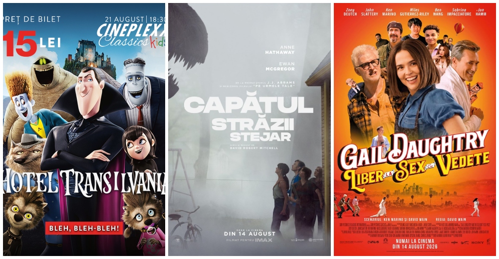 Cele mai recente filme pot fi vizionate la Cineplexx in Shopping City Satu Mare