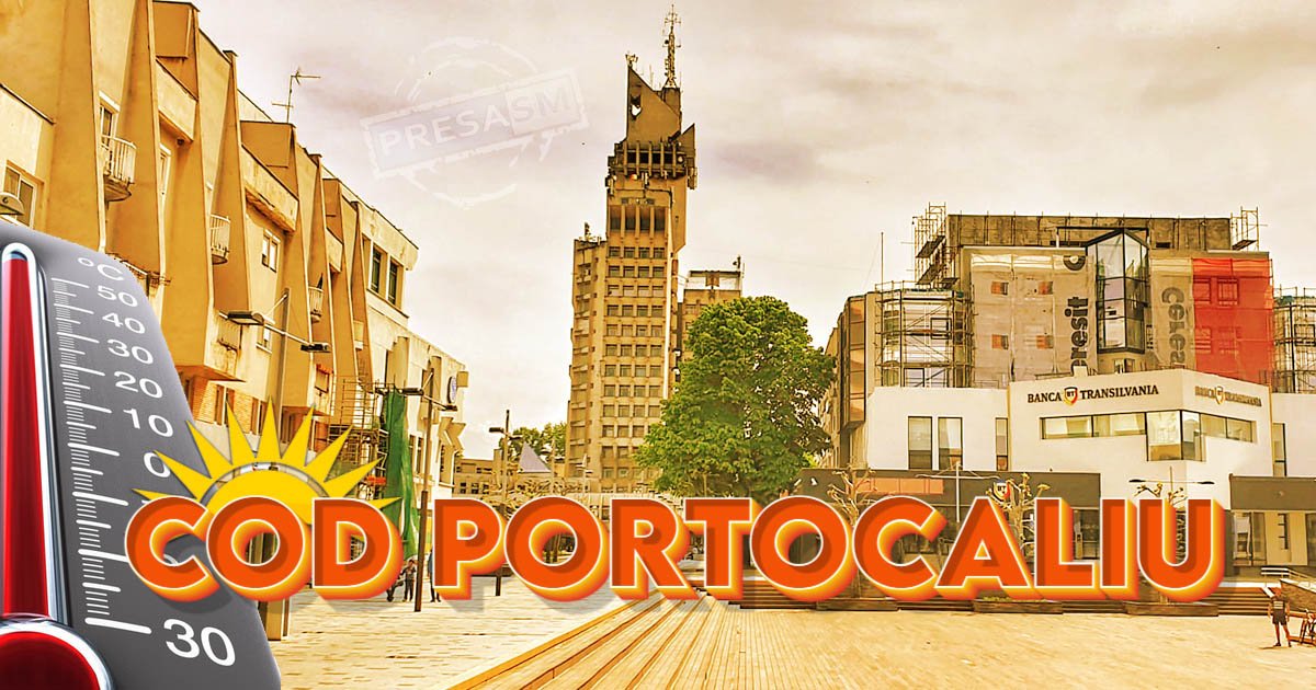 Cod portocaliu de canicul astzi la Satu Mare Care sunt temperaturile prognozate