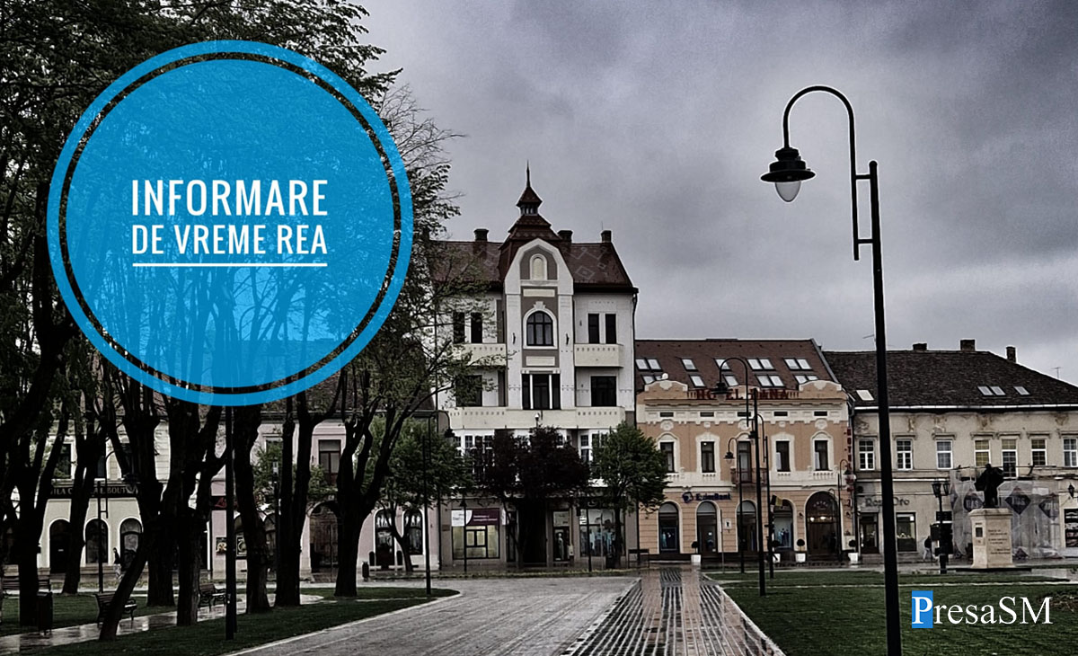 Doua zile de Cod galben in Satu Mare Meteorologii au emit si o avertizare de vreme nefavorabila