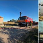 FOTO VIDEO Incendiu la o locuinta din judetul Satu Mare Fumul vizibil de la distantza mare