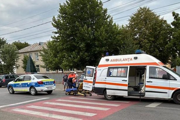 O soferita a lovit un bunic pe trecerea de pietoni in judetul satu mare