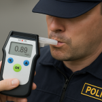 Poliist din Satu Mare oprit la volan cu 1 75 g l alcool in sange Fusese raportat la 112 ca circula pe contrasens