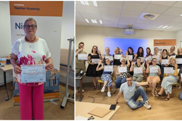 Profesoara Mirela Precup la Nisa prin Erasmus inteligenta artificiala provocari si inovatii in educatie