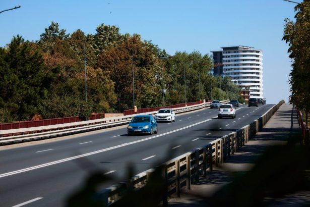 Siguranta sporita si zgomot reduz pe Podul Golescu Lucrarile au fost finalizate