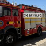 foto alerta intr un bloc din judetul satu mare sistemul de protectie a gazelor a luat foc