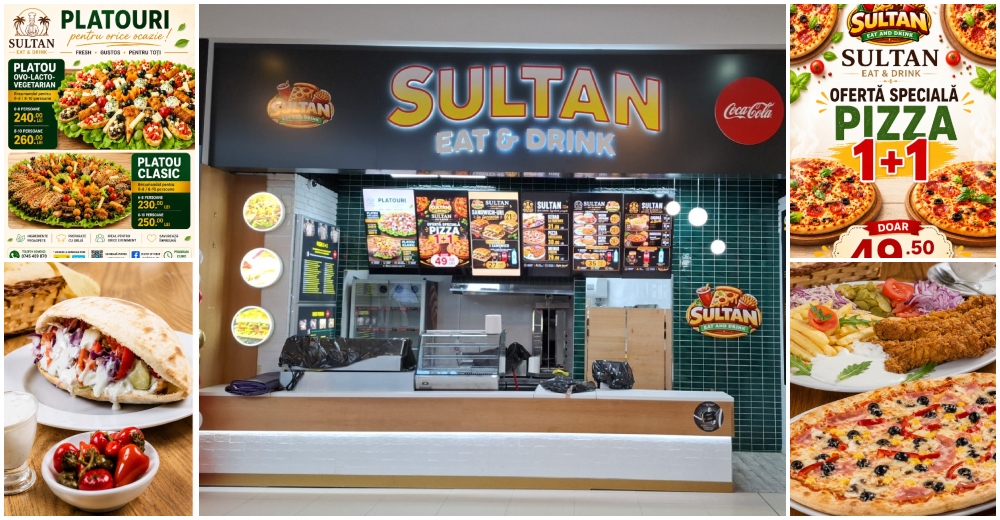 foto sultan eat drink mai aproape ca niciodata de satmareni dupa 14 ani in micro 17 si a deschis portile in shopping city satu mare