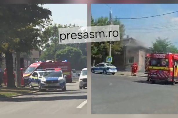 foto video o casa a fost cuprinsa de flacari pe b dul closca mobilizare de forte a pompierilor