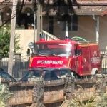 fotografie incendiu la o locuinta din judetul satu mare interventia rapida a pompierilor