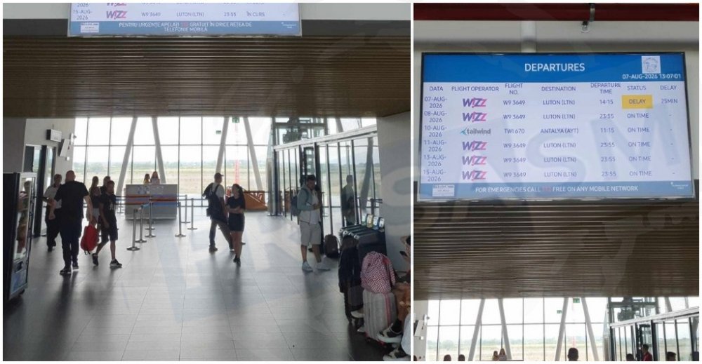 haos pentru pasagerii cursei wizz air satu mare londra zbor anulat si apoi o noua intarziere fara explicatii clare