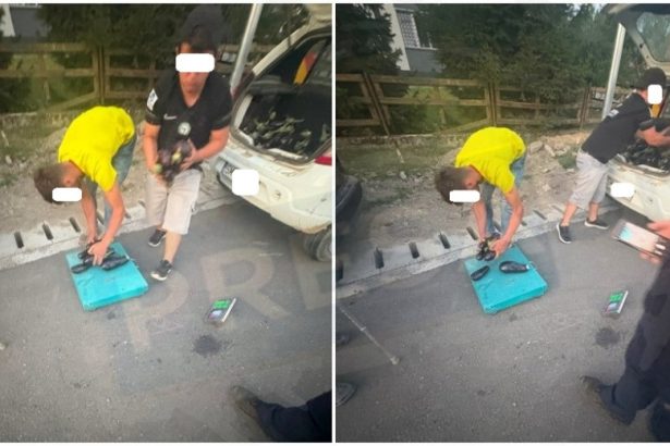 tinerii politisti care nu dorm noaptea la munca au surprins hoti pe camp in miez de noapte in judetul satu mare