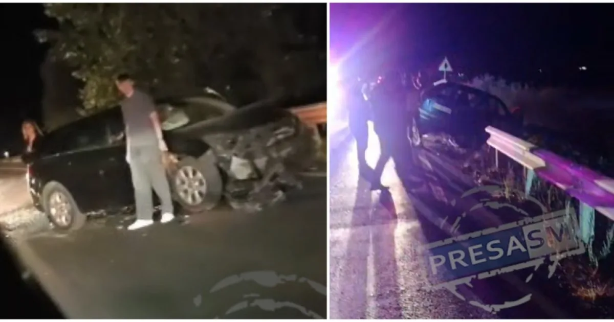 Accident DN19, Satu Mare: doi șoferi de 19 ani, o mașină în parapet, alta în șanț