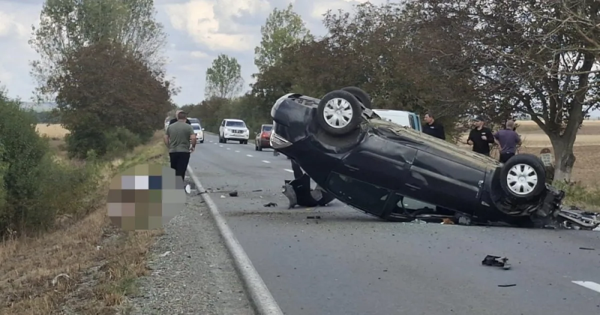 Accident mortal pe DN 19E: șofer proiectat din mașină după o răsturnare violentă