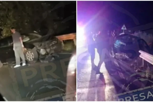 Accident pe DN19 între Moftinu Mic și Carei: o mașină a ajuns în șanț, alta în parapet
