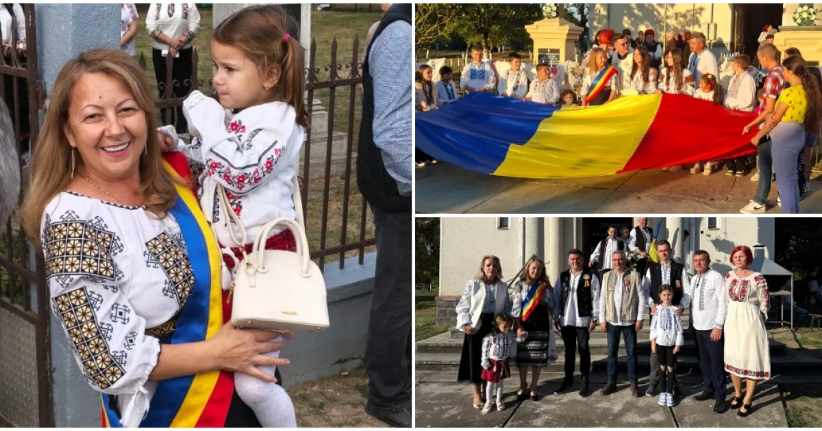 Caravana tricoloră, întâmpinată cu aplauze și în comuna Terebești
