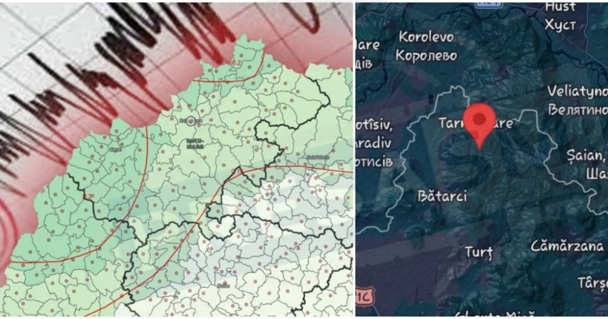 Cutremur în Satu Mare, în zona Tarna Mare, aproape de granița cu Ucraina