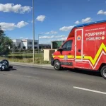 Motociclist rănit grav în Carei. Șoferița a fost amendată, victima s-a înfuriat