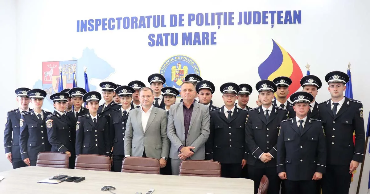 Poliția Satu Mare recrutează. A început sesiunea de admitere