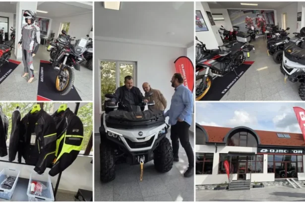 QJMotor a deschis un showroom la Satu Mare cu motociclete, scutere și ATV-uri