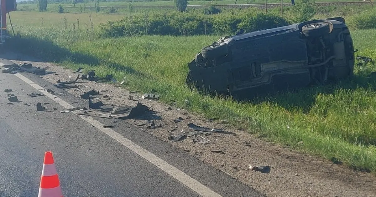 Șofer neatent în Satu Mare a pierdut controlul și a ajuns în șanț