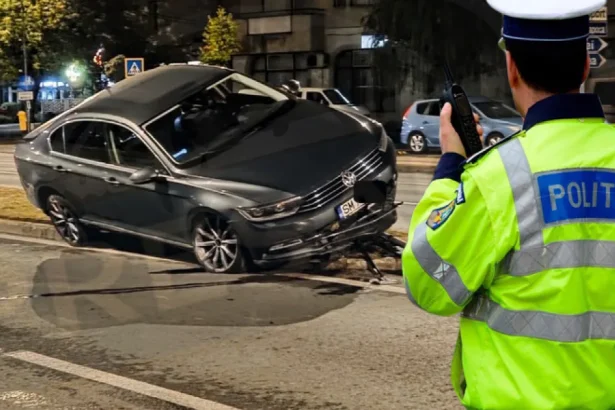 Șoferul care a provocat accidentul de pe Podul Golescu și a fugit ar fi polițist