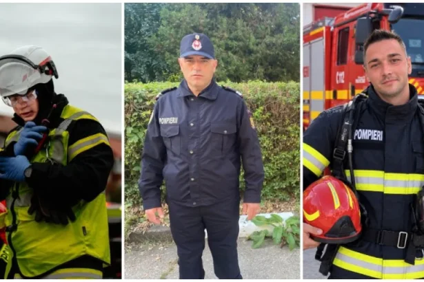 Trei pompieri sătmăreni au salvat angajații unei firme dintr-un incendiu
