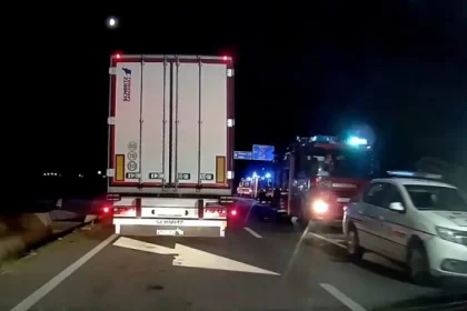 Trei răniți pe DN 19, după coliziunea provocată de un șofer german