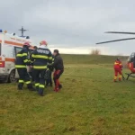 VIDEO. Adolescent de 15 ani, ars grav în Satu Mare, transferat cu SMURD la București